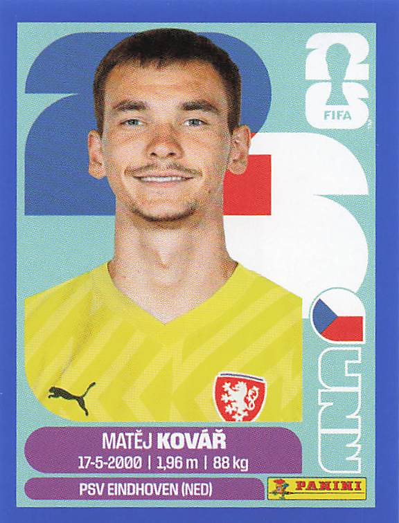 Panini World Cup 2026 US Blue Parallel Part 2