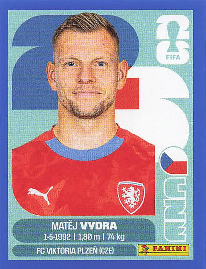 Panini World Cup 2026 US Blue Parallel Part 2