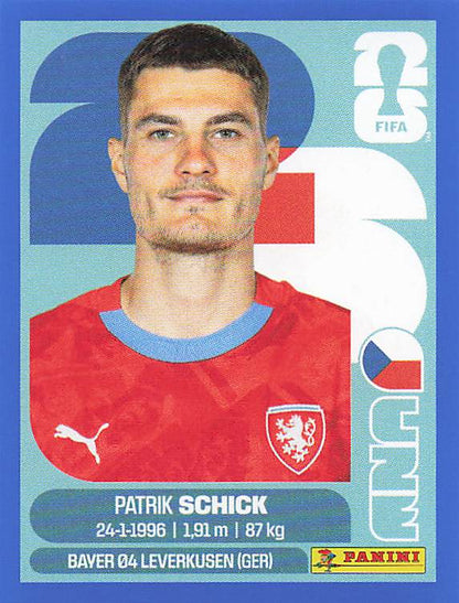 Panini World Cup 2026 US Blue Parallel Part 2