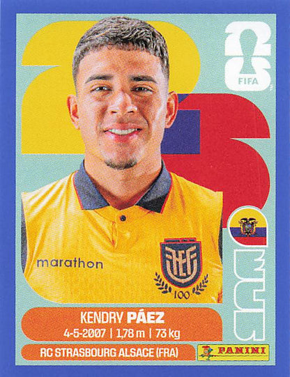 Panini World Cup 2026 US Blue Parallel Part 2