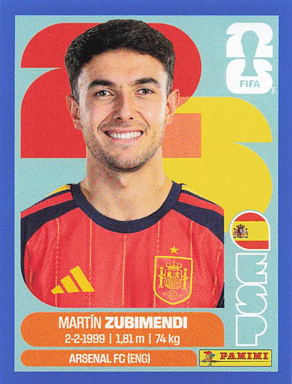 Panini World Cup 2026 US Blue Parallel Part 2