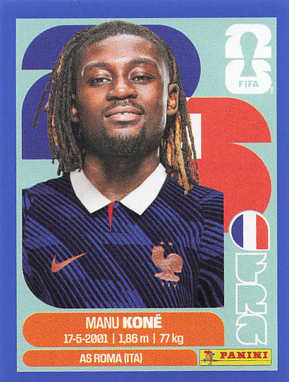 Panini World Cup 2026 US Blue Parallel Part 2