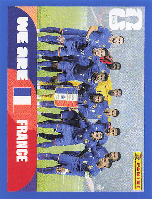 Panini World Cup 2026 US Blue Parallel Part 2