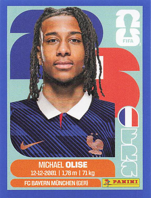 Panini World Cup 2026 US Blue Parallel Part 2