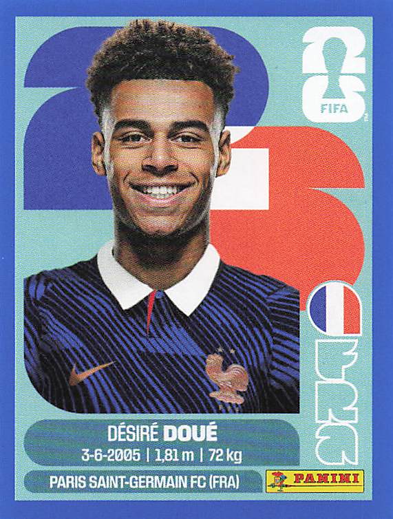 Panini World Cup 2026 US Blue Parallel Part 2