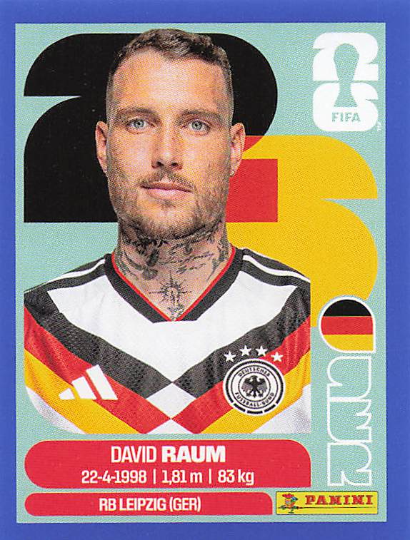 Panini World Cup 2026 US Blue Parallel Part 2