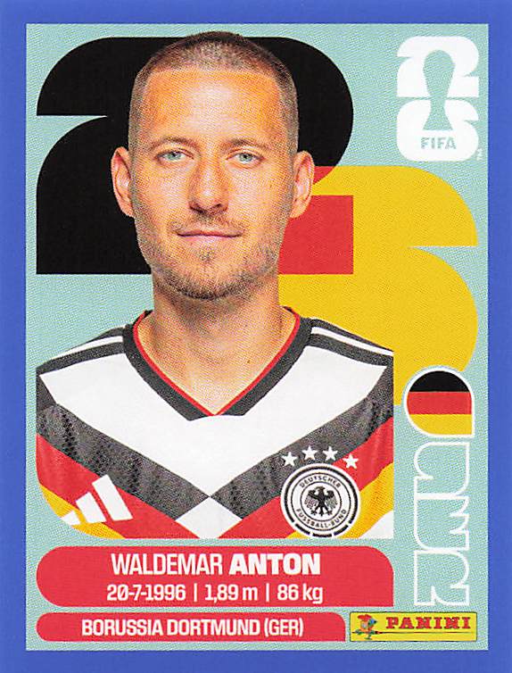Panini World Cup 2026 US Blue Parallel Part 2