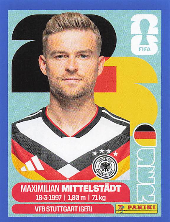 Panini World Cup 2026 US Blue Parallel Part 2