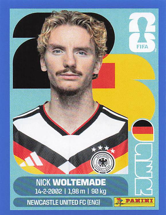 Panini World Cup 2026 US Blue Parallel Part 2