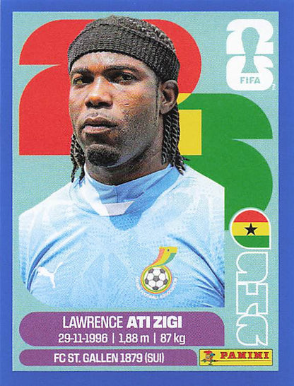 Panini World Cup 2026 US Blue Parallel Part 2