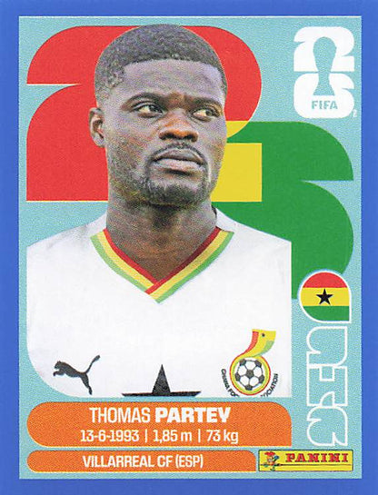 Panini World Cup 2026 US Blue Parallel Part 2