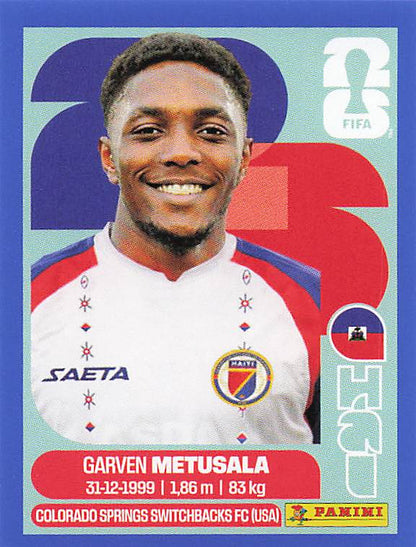 Panini World Cup 2026 US Blue Parallel Part 2