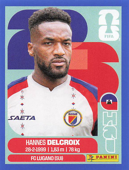 Panini World Cup 2026 US Blue Parallel Part 2