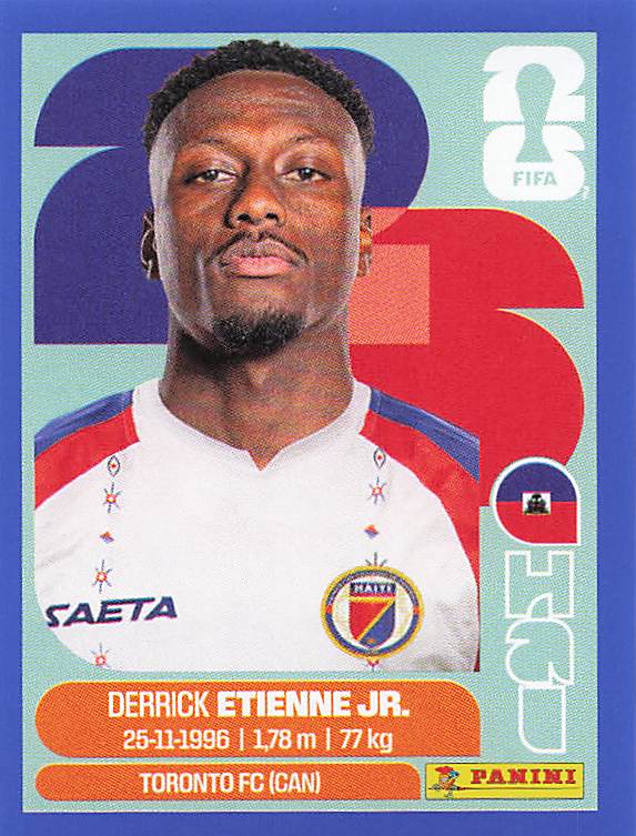 Panini World Cup 2026 US Blue Parallel Part 2