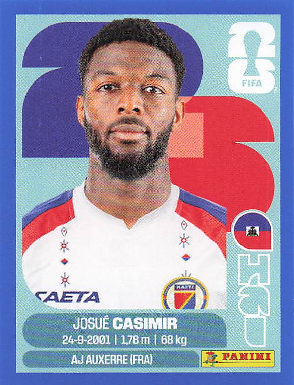 Panini World Cup 2026 US Blue Parallel Part 2