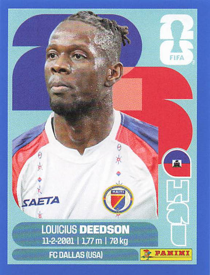 Panini World Cup 2026 US Blue Parallel Part 2