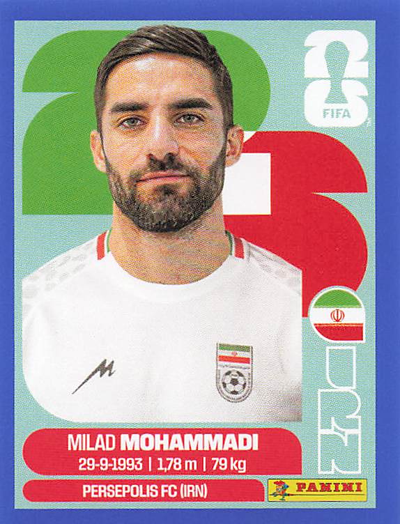 Panini World Cup 2026 US Blue Parallel Part 2