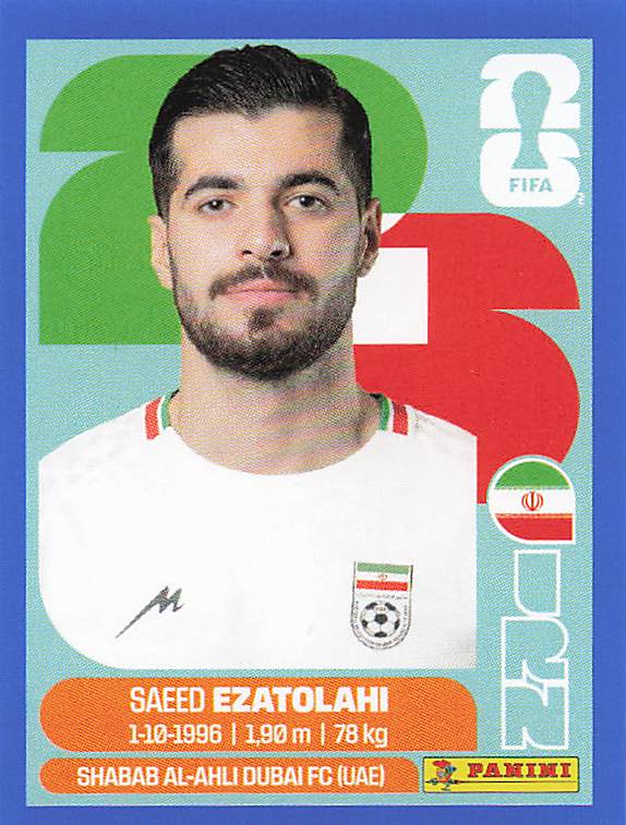 Panini World Cup 2026 US Blue Parallel Part 2