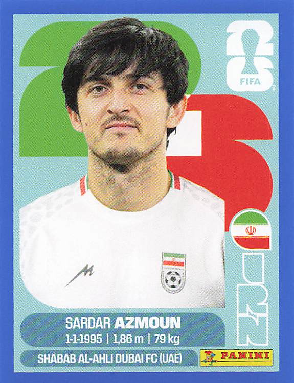 Panini World Cup 2026 US Blue Parallel Part 2