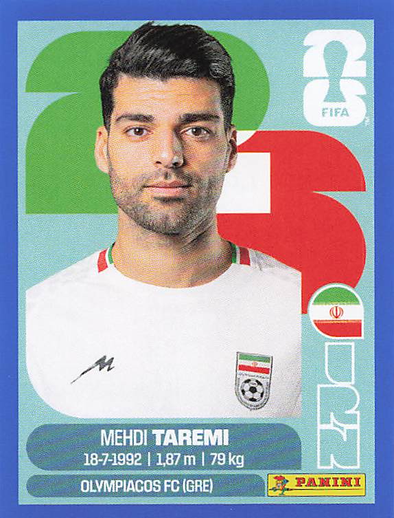 Panini World Cup 2026 US Blue Parallel Part 2