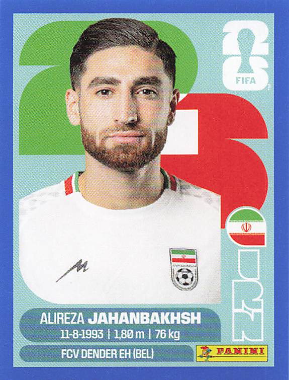 Panini World Cup 2026 US Blue Parallel Part 2