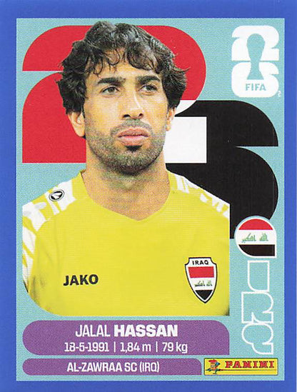 Panini World Cup 2026 US Blue Parallel Part 3