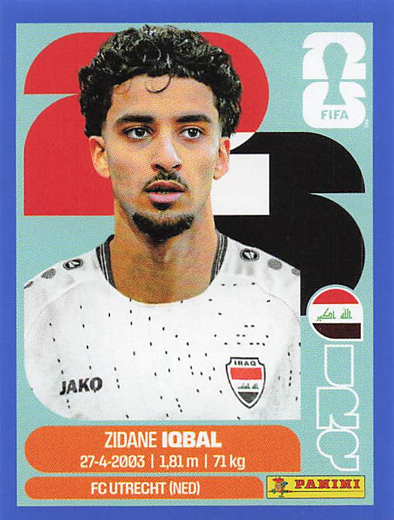Panini World Cup 2026 US Blue Parallel Part 3