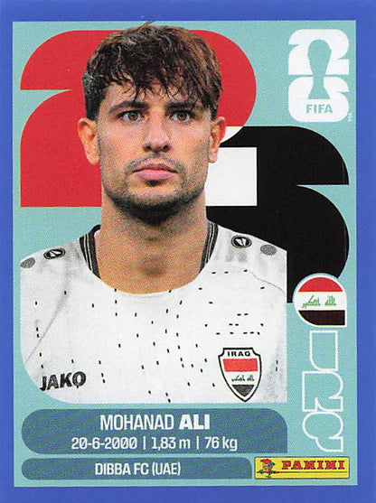 Panini World Cup 2026 US Blue Parallel Part 3