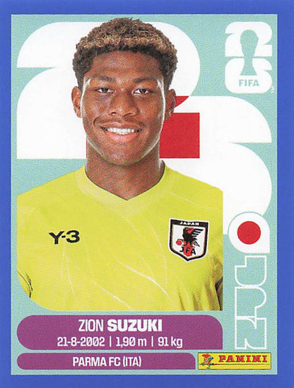Panini World Cup 2026 US Blue Parallel Part 3