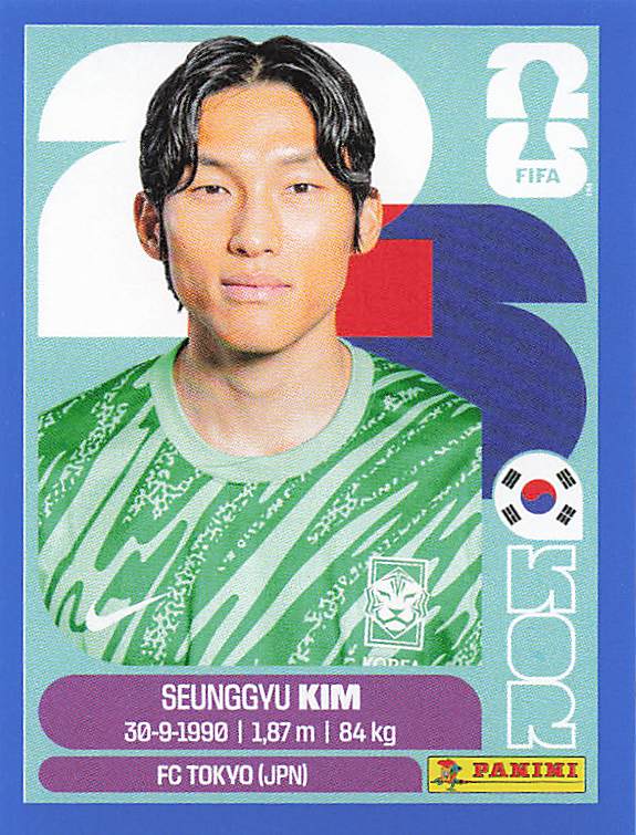 Panini World Cup 2026 US Blue Parallel Part 3