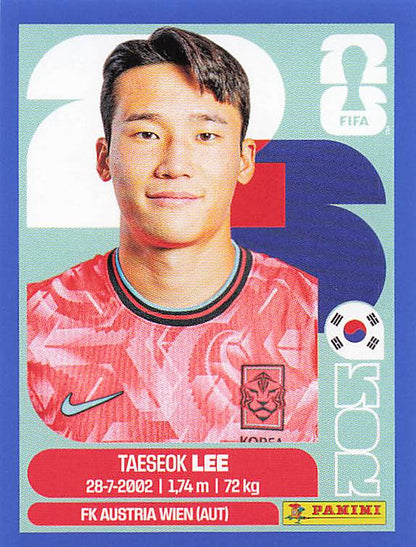 Panini World Cup 2026 US Blue Parallel Part 3