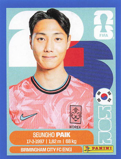 Panini World Cup 2026 US Blue Parallel Part 3