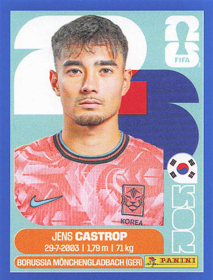Panini World Cup 2026 US Blue Parallel Part 3