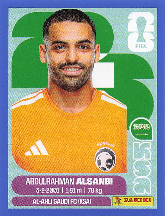 Panini World Cup 2026 US Blue Parallel Part 3