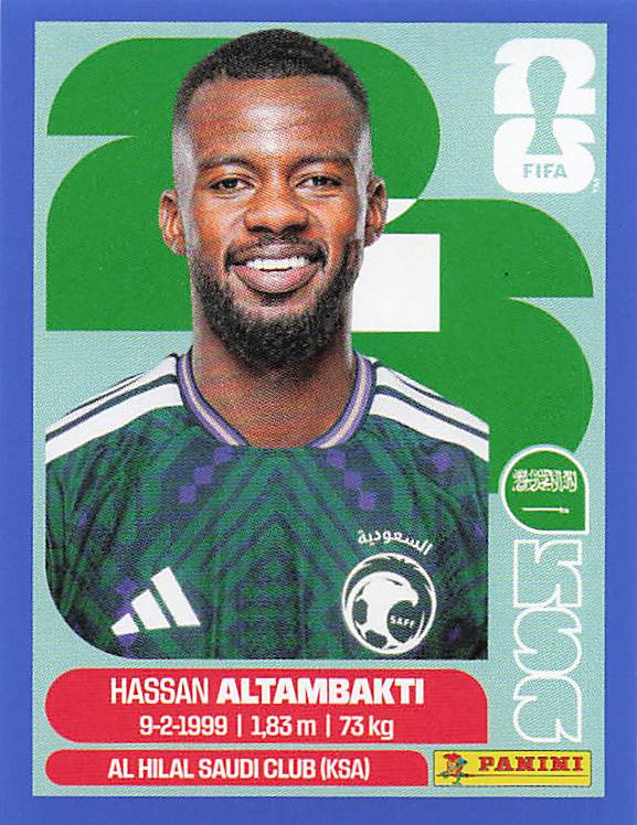 Panini World Cup 2026 US Blue Parallel Part 3