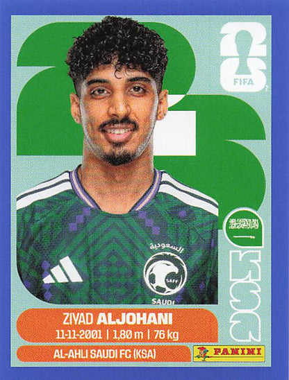 Panini World Cup 2026 US Blue Parallel Part 3