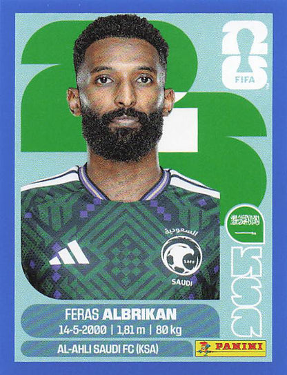 Panini World Cup 2026 US Blue Parallel Part 3