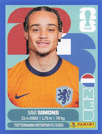 Panini World Cup 2026 US Blue Parallel Part 3
