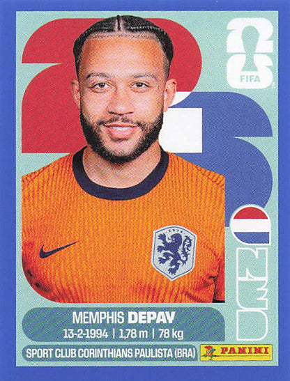 Panini World Cup 2026 US Blue Parallel Part 3