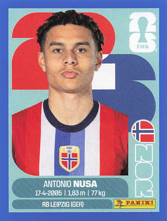 Panini World Cup 2026 US Blue Parallel Part 3
