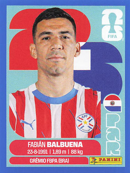 Panini World Cup 2026 US Blue Parallel Part 3