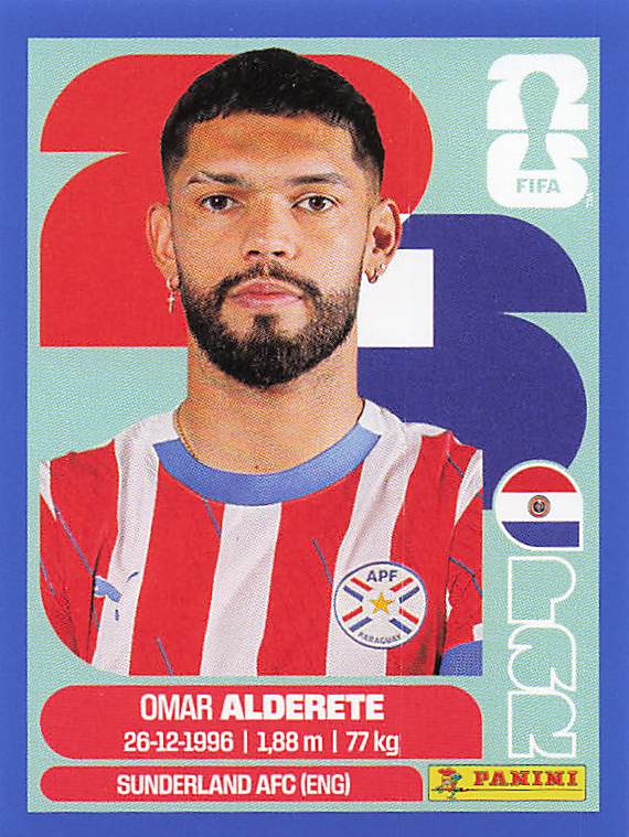 Panini World Cup 2026 US Blue Parallel Part 3