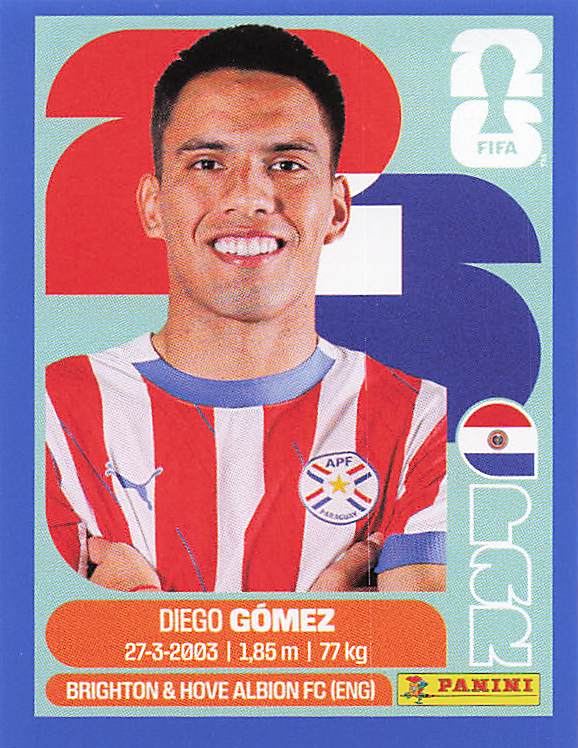 Panini World Cup 2026 US Blue Parallel Part 3