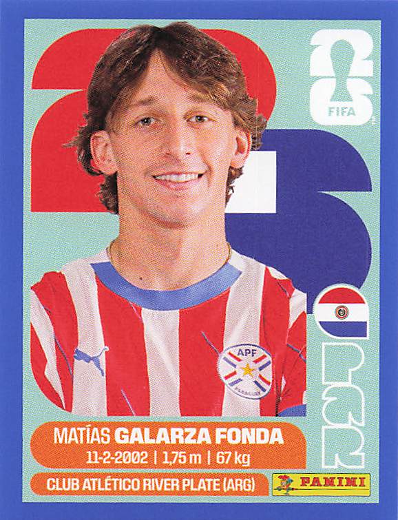 Panini World Cup 2026 US Blue Parallel Part 3