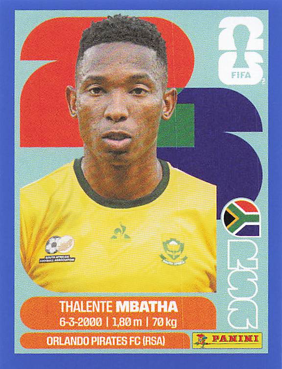 Panini World Cup 2026 US Blue Parallel Part 4
