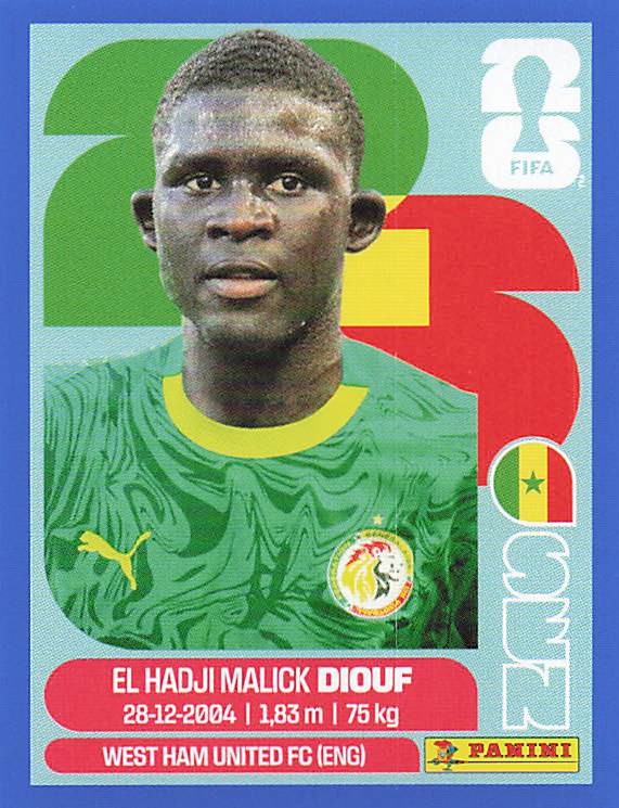 Panini World Cup 2026 US Blue Parallel Part 4