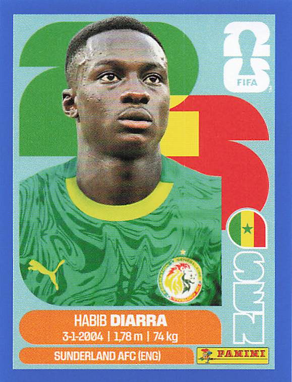 Panini World Cup 2026 US Blue Parallel Part 4