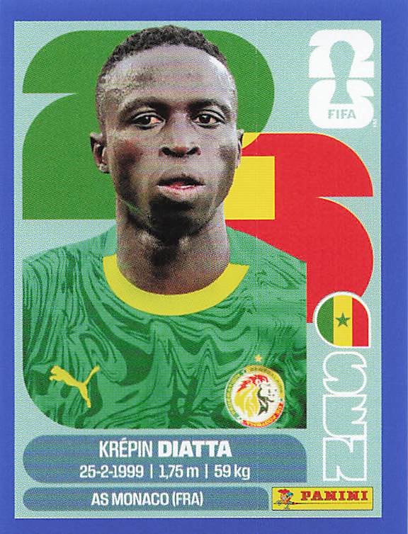 Panini World Cup 2026 US Blue Parallel Part 4