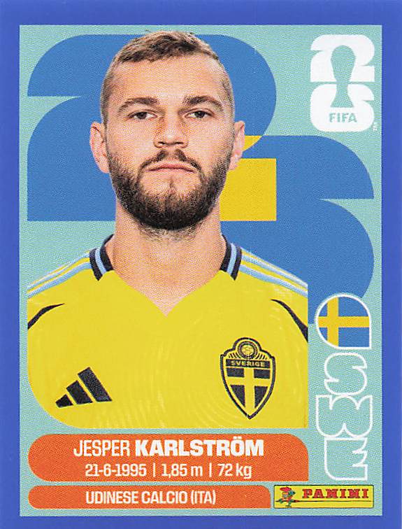 Panini World Cup 2026 US Blue Parallel Part 4