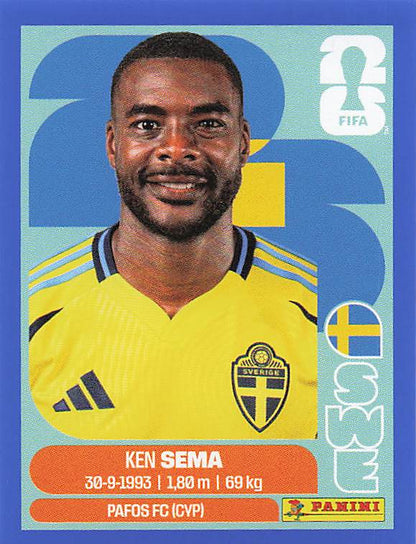 Panini World Cup 2026 US Blue Parallel Part 4